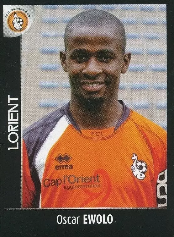 Foot 2008 - Championnat de France de L1 et L2 - Oscar Ewolo - Lorient