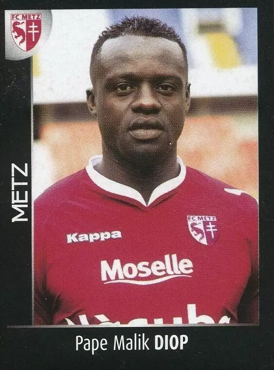 Foot 2008 - Championnat de France de L1 et L2 - Pape Malik Diop - Metz