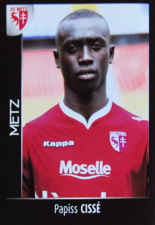 Foot 2008 - Championnat de France de L1 et L2 - Papiss Cissé - Metz