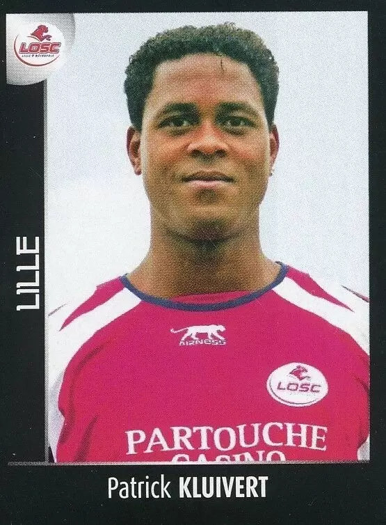 Foot 2008 - Championnat de France de L1 et L2 - Patrick Kluivert - Lille