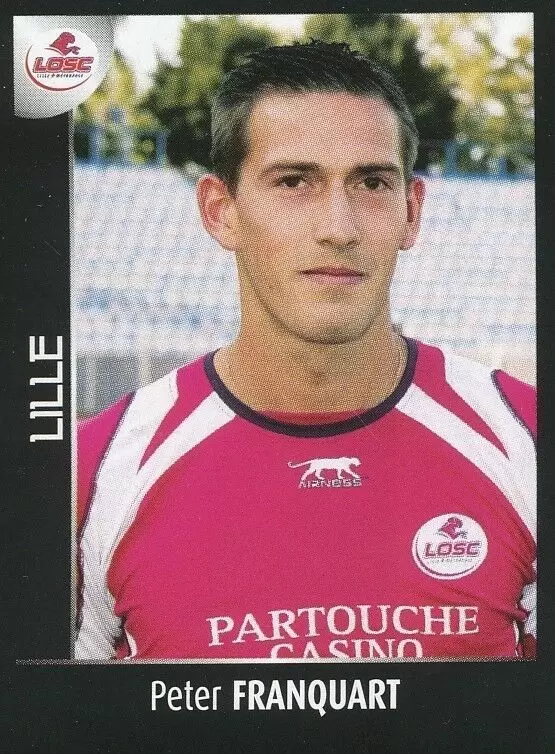 Foot 2008 - Championnat de France de L1 et L2 - Peter Franquart - Lille