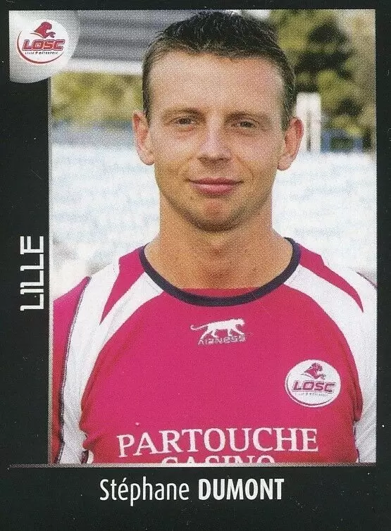 Foot 2008 - Championnat de France de L1 et L2 - Stéphane Dumont - Lille