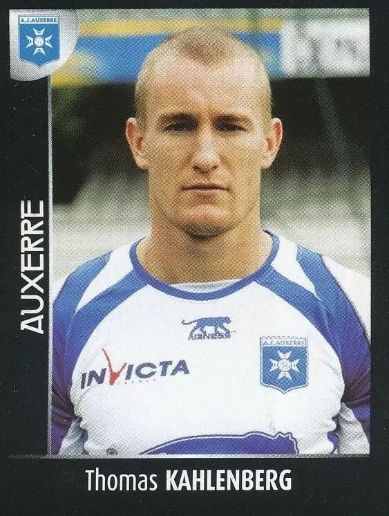 Foot 2008 - Championnat de France de L1 et L2 - Thomas Kahlenberg - Auxerre
