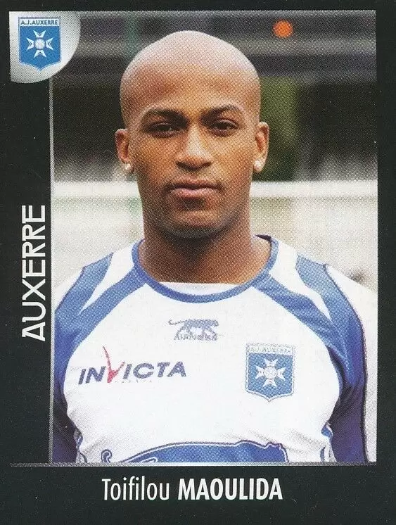 Foot 2008 - Championnat de France de L1 et L2 - Toifilou Maoulida - Auxerre