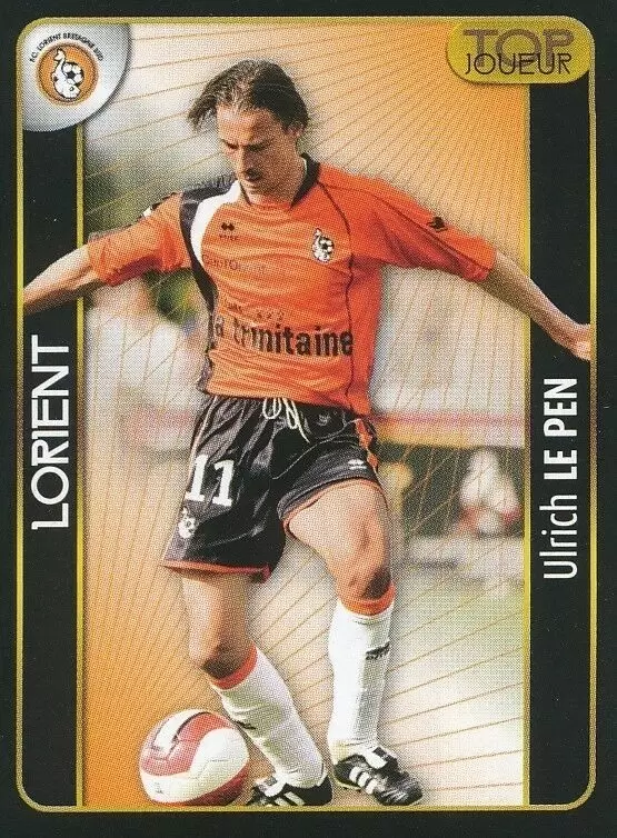 Foot 2008 - Championnat de France de L1 et L2 - Ulrich Le Pen (Top joueur n°2) - Lorient