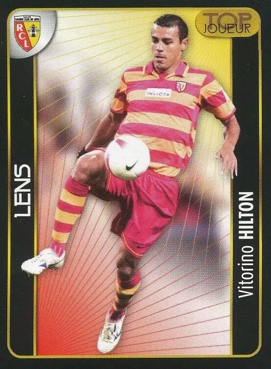 Foot 2008 - Championnat de France de L1 et L2 - Vitorino Hilton (Top joueur n°2) - Lens