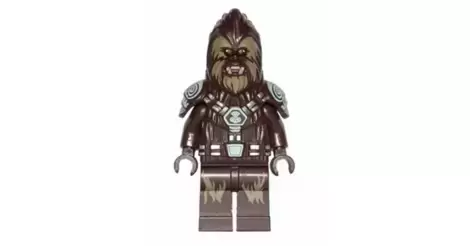 Lego Star Wars Minifigure Chief Tarfful sw0530 w/ Musket Blaster Wookie 