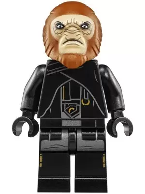 LEGO Star Wars Minifigs - Dryden\'s Guard (Hylobon Enforcer) - Closed Mouth