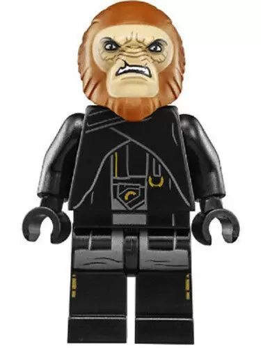 Minifigurines LEGO Star Wars - Dryden\'s Guard (Hylobon Enforcer) - Open Mouth