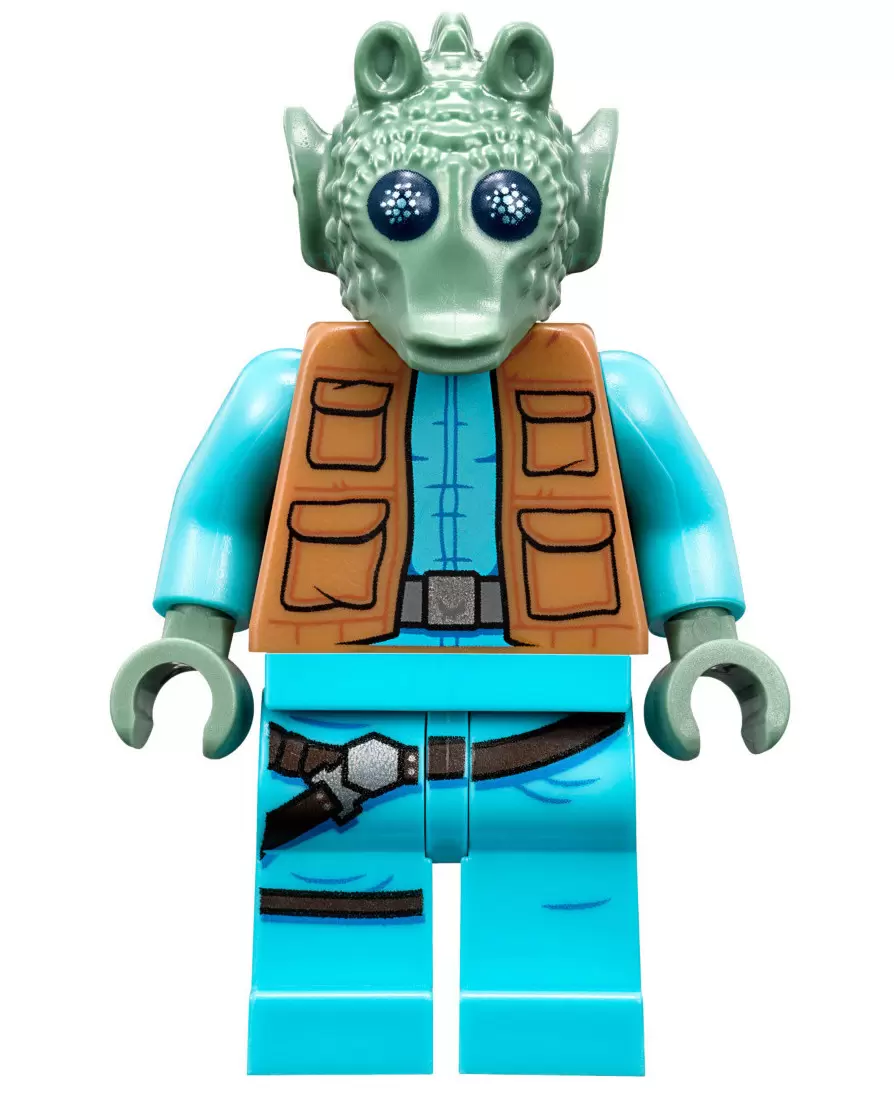 Minifigurines LEGO Star Wars - Greedo Belt on torso