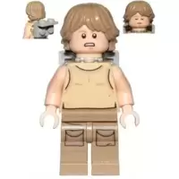 Luke Skywalker (Dagobah, Tan Tank Top, Backpack)