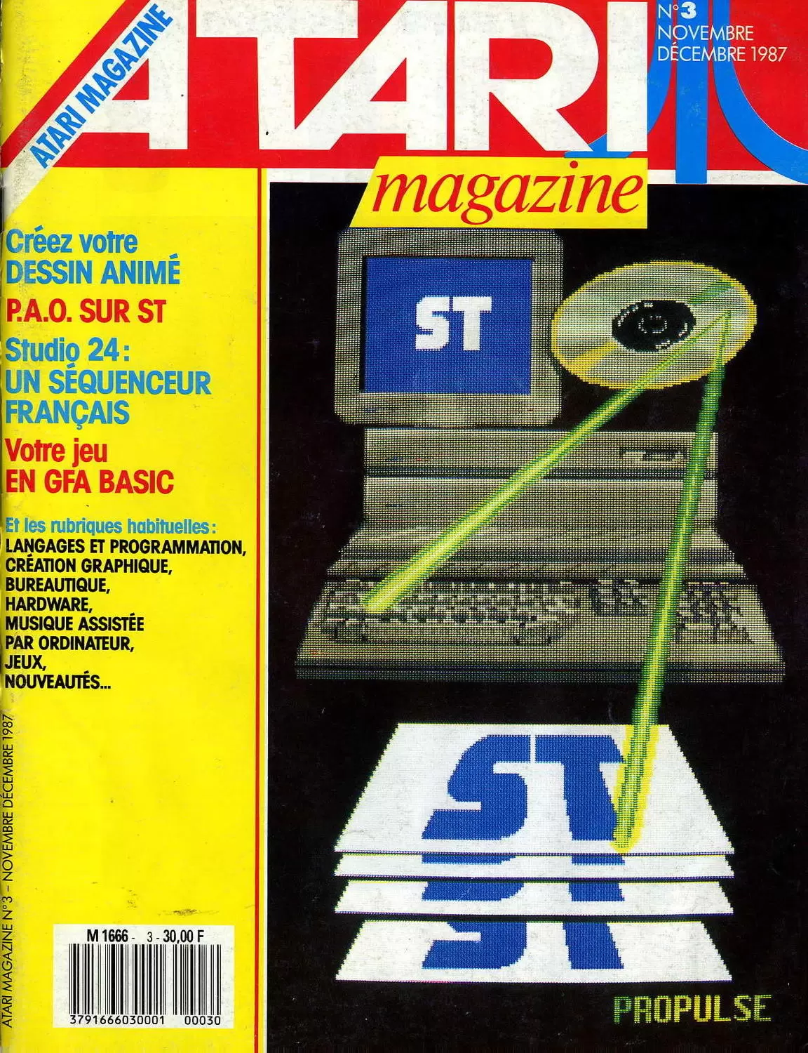 Atari Magazine (1ère série) - Atari Magazine (1ère série) n°3