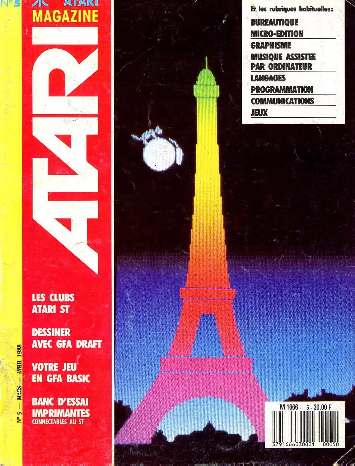 Atari Magazine (1ère série) - Atari Magazine (1ère série) n°5