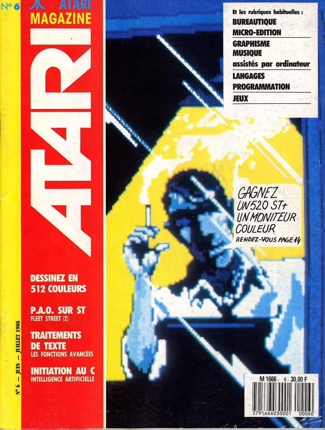 Atari Magazine (1ère série) - Atari Magazine (1ère série) n°6