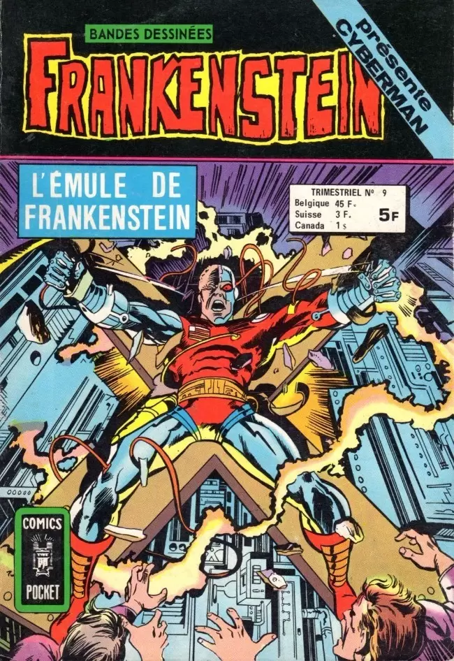 Frankenstein (Comics Pocket) - Cyberman - L\'émule de Frankenstein