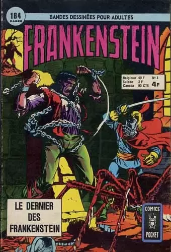 Frankenstein (Comics Pocket) - Le dernier des Frankenstein