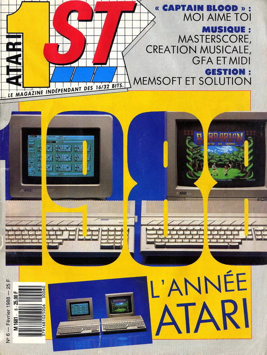 Atari 1ST - Atari 1ST n°6