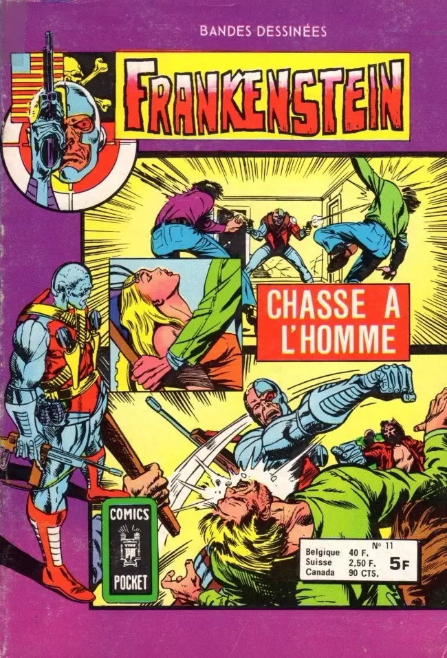 Frankenstein (Comics Pocket) - Cyberman - Chasse à l\'homme