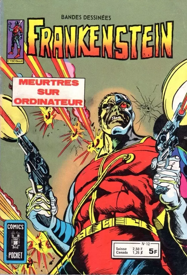 Frankenstein (Comics Pocket) - Cyberman - Meurtres sur ordinateur