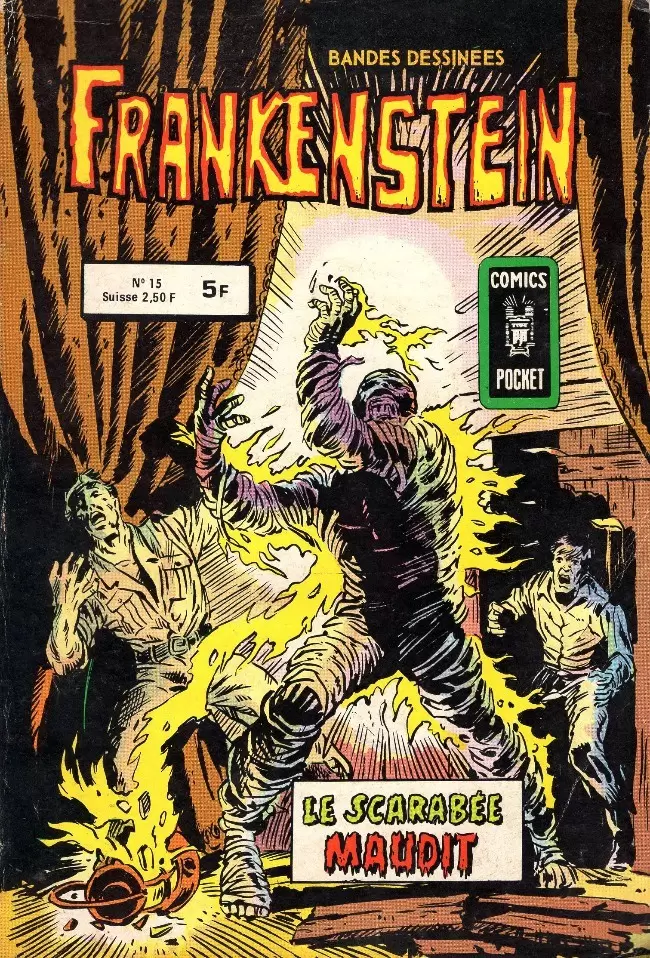Frankenstein (Comics Pocket) - La Momie Vivante - Le scarabée maudit