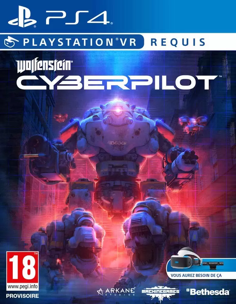 Jeux PS4 - Wolfenstein Cyberpilot