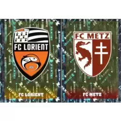 Écussons (FC Lorient / Metz FC) - FC Lorient / Metz FC