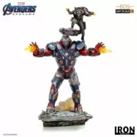 Avengers: Endgame - Iron Patriot & Rocket - BDS Art Scale 