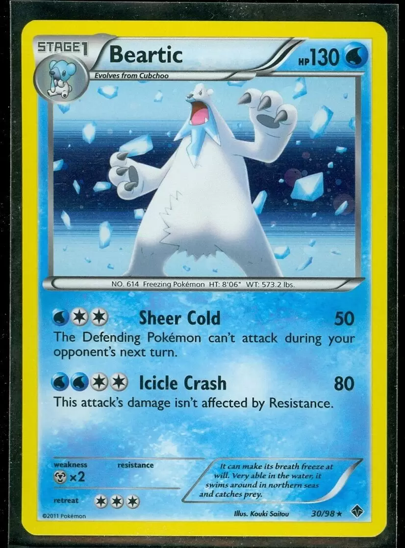 Emerging Powers - Beartic Holo Alternate