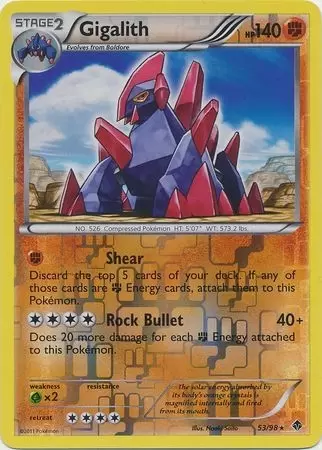 Emerging Powers - Gigalith Reverse