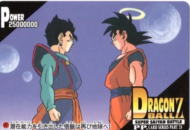 Dragon Ball Z PP Card  AMADA Part 28 - 1261