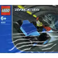 Blue LEGO Car