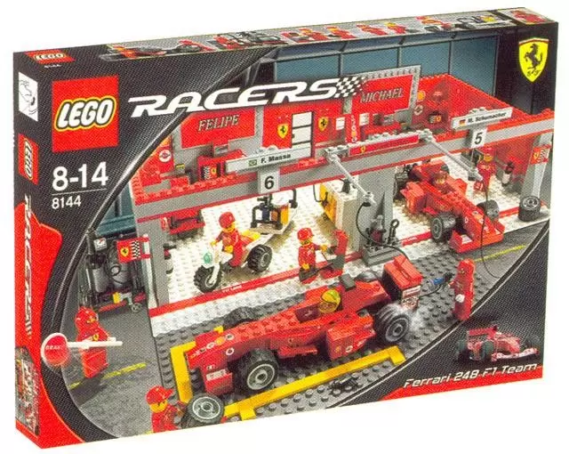 LEGO Racers - Ferrari 248 F1 Team (Michael Schumacher Edition)