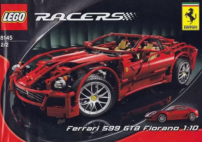 LEGO Racers - Ferrari 599 GTB Fiorano 1:10