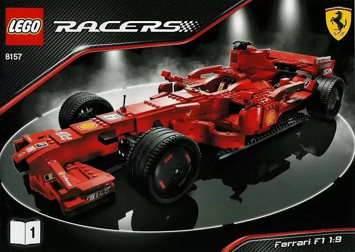 LEGO Racers - Ferrari F1 1:9