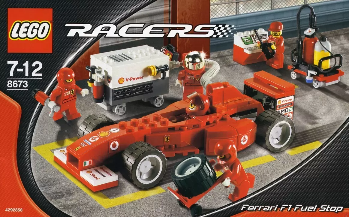 LEGO Racers - Ferrari F1 Fuel Stop