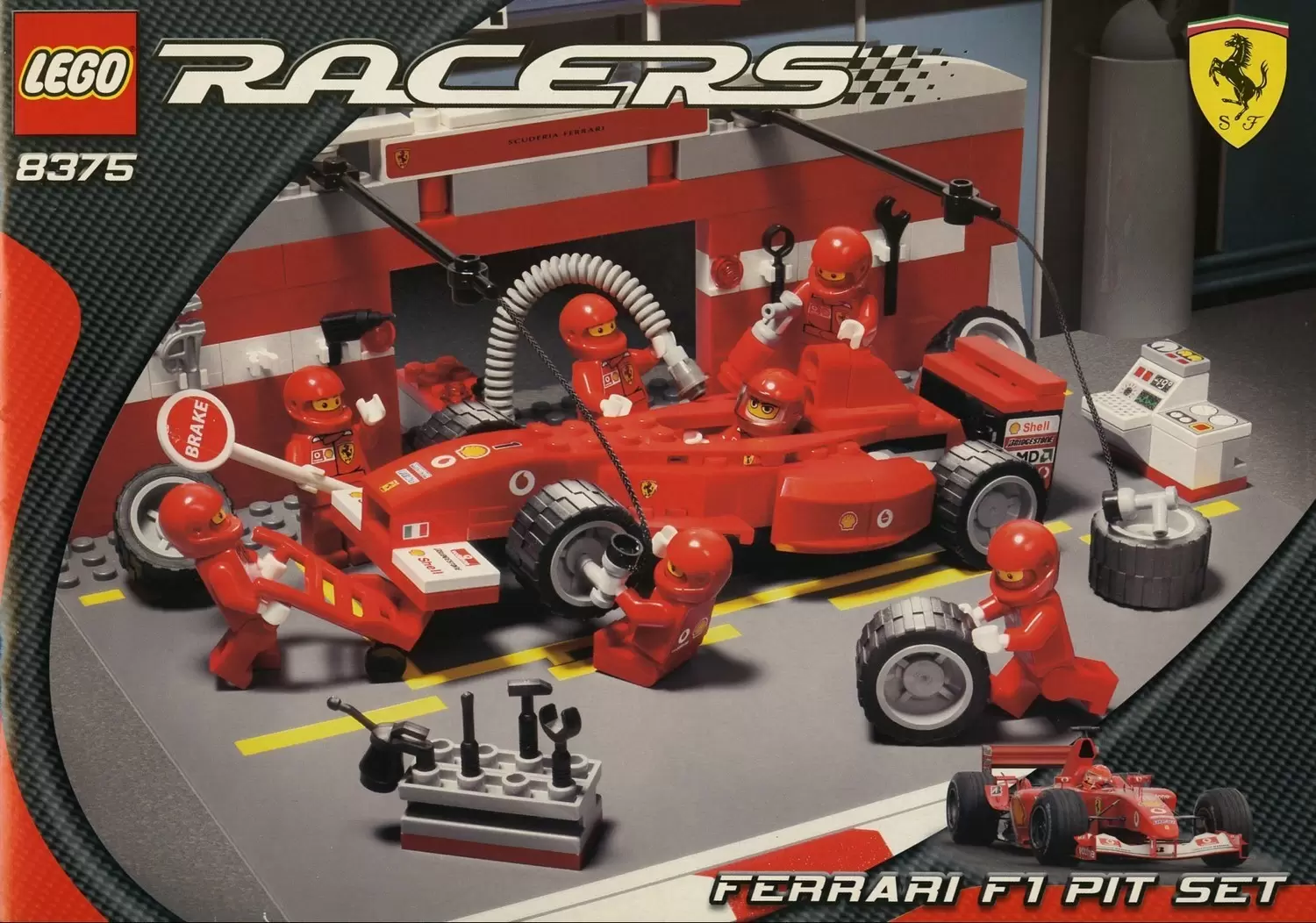 LEGO Racers - Ferrari F1 Pit Set