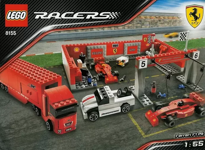 LEGO Racers - Ferrari F1 Pit