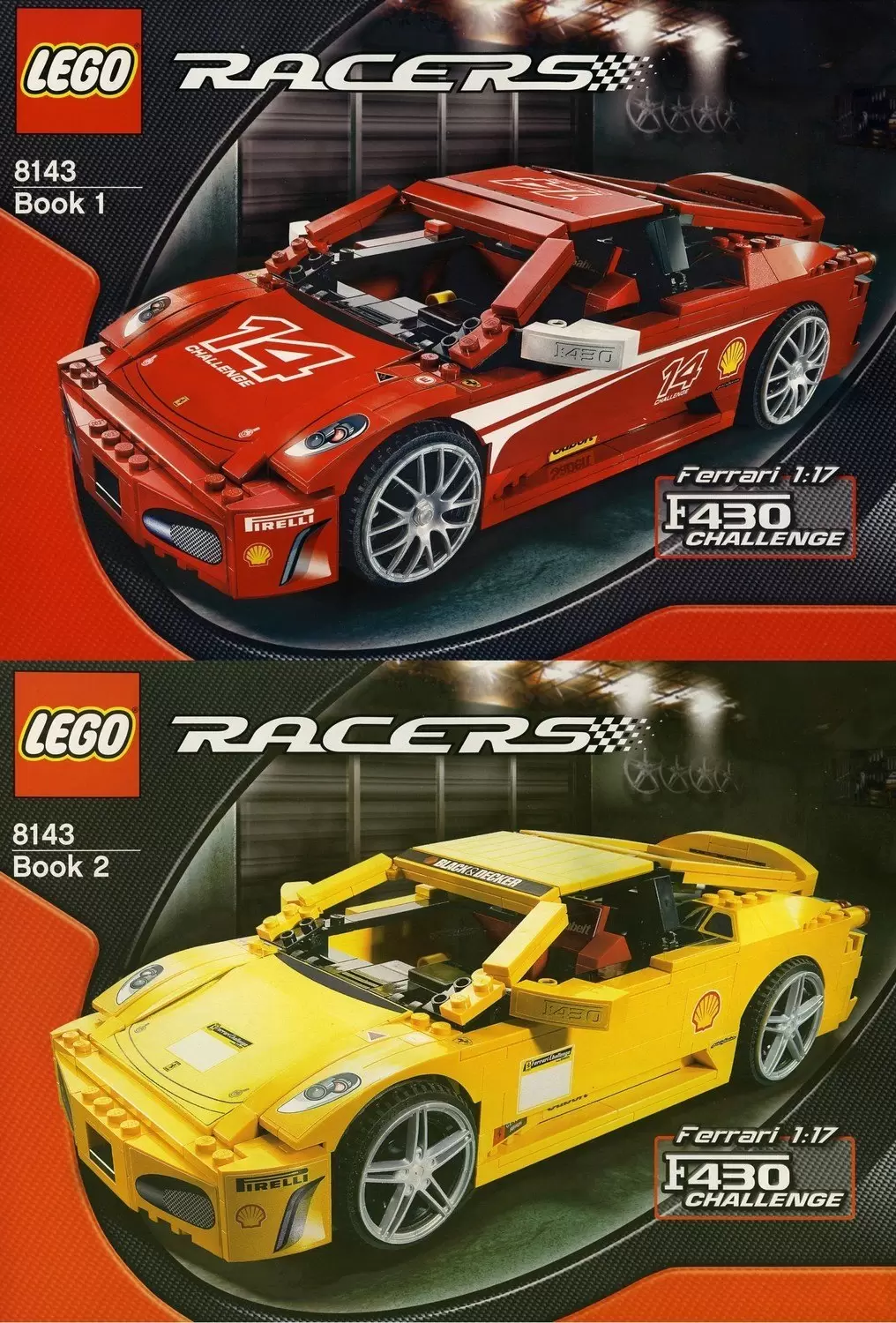LEGO Racers - Ferrari F430 Challenge 1:17
