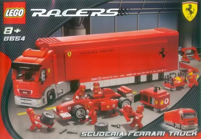 LEGO Racers - Scuderia Ferrari Truck