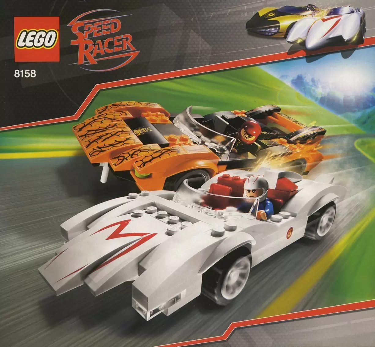 LEGO Racers - Speed Racer & Snake Oiler