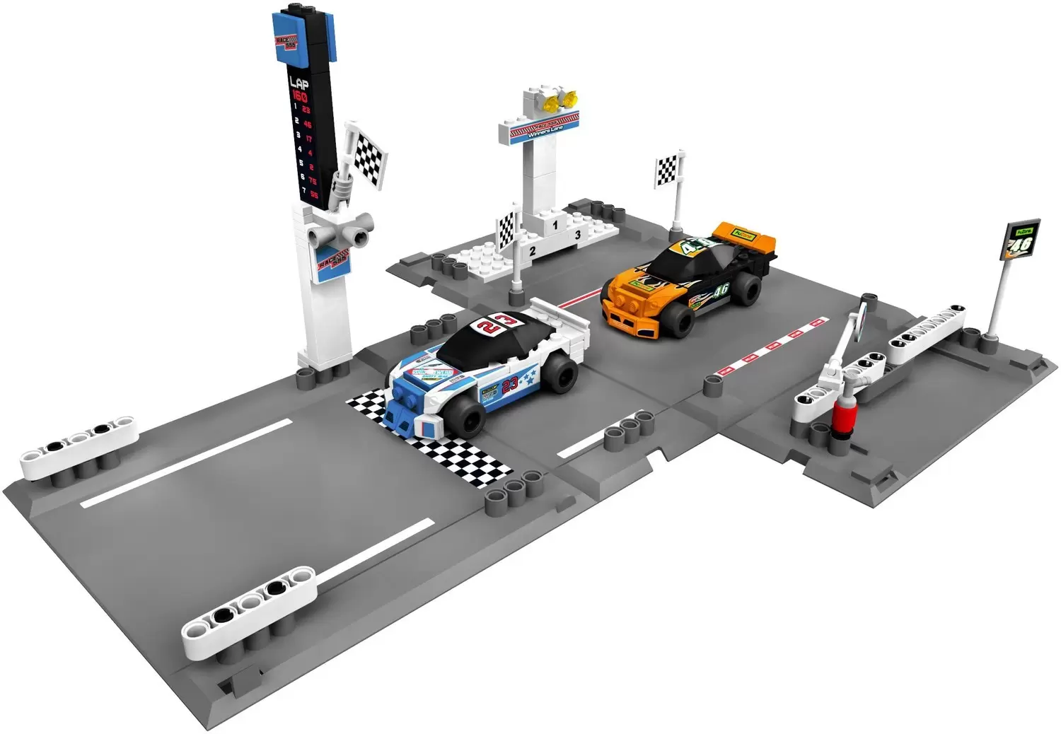 Lego racers fold hot sale out race track