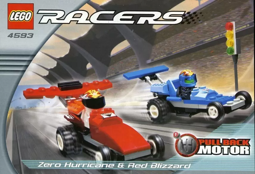 LEGO Racers - Zero Hurricane and Red Blizzard