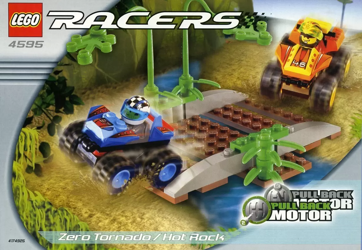 Zero Hot Rock LEGO Racers 4595