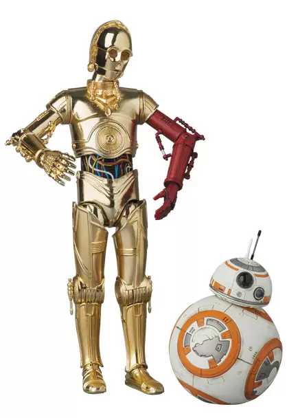 MAFEX (Medicom Toy) - C-3PO & BB-8