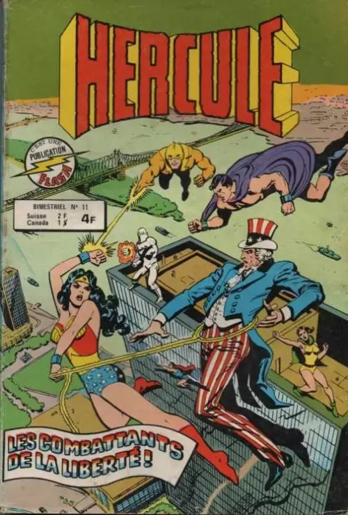 Hercule 1ère série (Collection Flash) - Les Combattants de la Liberté! : Le retour du Fantôme d\'Argent