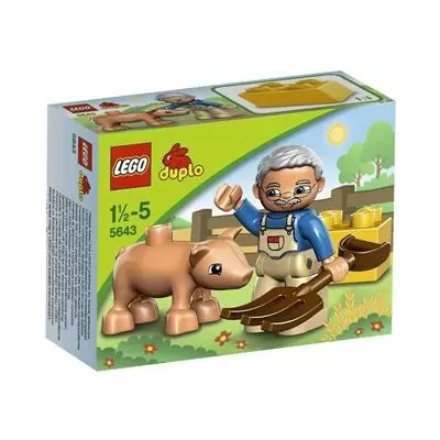 LEGO Duplo - Le fermier et son cochon