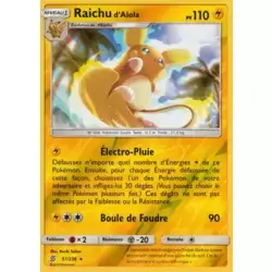Raichu d'Alola Reverse