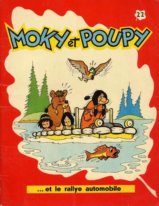 Moky et Poupy - Moky et Poupy et le rallye automobile