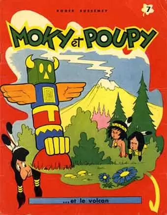 Moky et Poupy - Moky et Poupy et le volcan