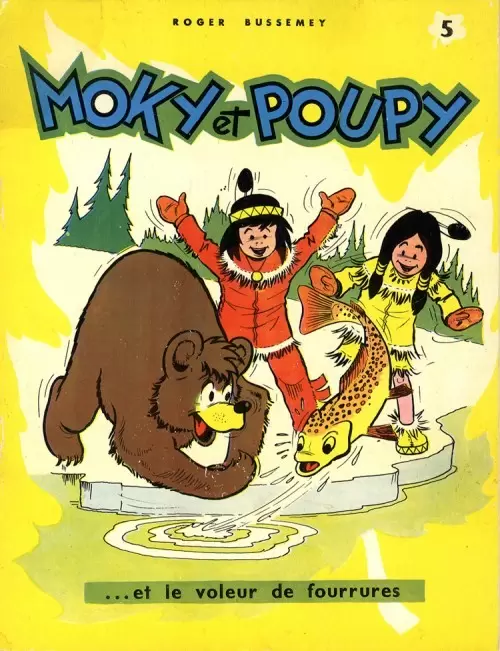 Moky et Poupy - Moky et Poupy et le voleur de fourrures